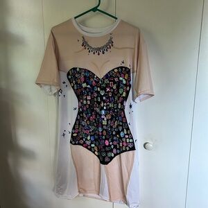 Taylor swift bejeweled t shirt dress